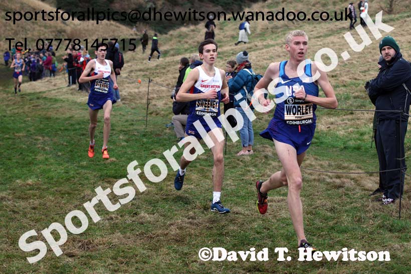 Junior mens Great Edinburgh Cross Country, 2017 Great Edinburgh Cross Country. Photo: David T. Hewitson/Sports for All PIcs